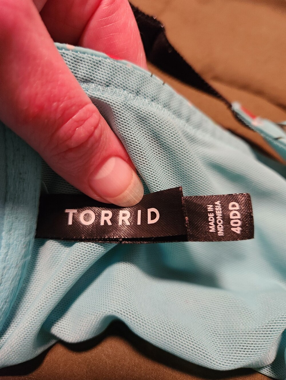 Torrid Front Close Cherry Bra - Picture 3 of 4